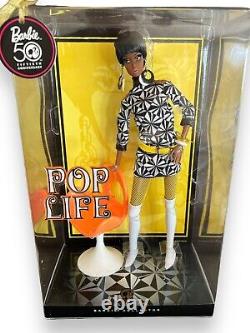Poupée Barbie Pop Life Afro-Américaine Édition Limitée 2009 Gold Label