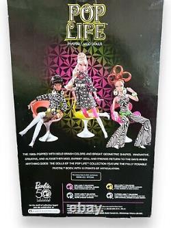 Poupée Barbie Pop Life Afro-Américaine Édition Limitée 2009 Gold Label