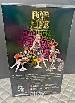 Poupée Barbie Pop Life Pivotal Africaine-Américaine Édition Limitée 2009 Gold Label