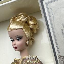 Poupée Barbie Silkstone Capucine édition limitée Gold Label B0146 avec boîte et COA