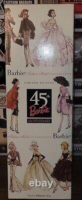 Poupée Barbie Silkstone édition limitée pour le 45ème anniversaire FMC B8955