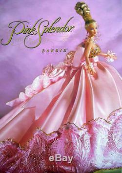 Poupée Barbie Splendor Rose, Édition Limitée, Collection Plus De Poupées À La Mode, Nrfb