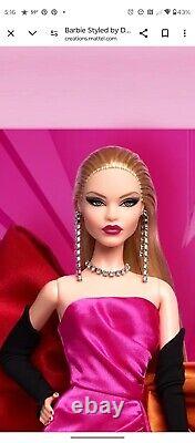 Poupée Barbie Styled by Design 2024 Claudette Parfaite MT Scellée Shipper Gold Label