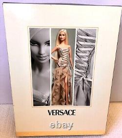 Poupée Barbie Versace Gold Label Limited Edition 2004 Mattel B3457 NEUVE DANS SA BOÎTE NRFB