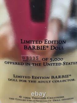 Poupée Barbie édition limitée Jubilé d'Or 35e anniversaire 1994 Mattel 12009