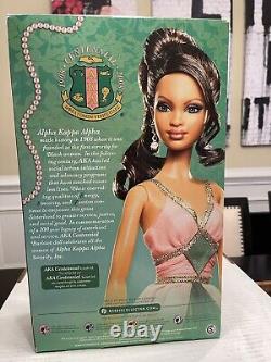 Poupée Barbie édition limitée du centenaire de la fraternité Alpha Kappa Alpha, NIB
