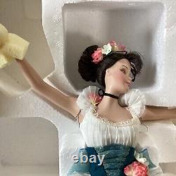 Poupée Barbie en porcelaine Ballerina plus légère que l'air édition limitée NIB 29905 NRFB