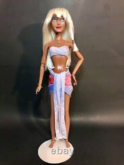Poupée Disney Kida d'Atlantis, édition limitée OOAK Designer Classic Princess Barbie.