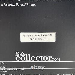 Poupée FARAWAY FOREST ELF BARBIE 2013 Édition Limitée Gold Label Mattel #BCR05 NEUVE