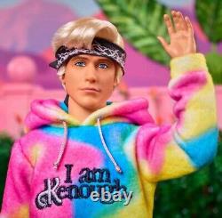 Poupée KEN du film Barbie, je suis assez Ken capuche Ryan Gosling - Limité Mattel NEUF