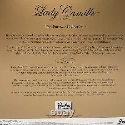 Poupée LADY CAMILLE BARBIE Collection de portraits Limitée #B1235 Mattel VTG 2002 - NEUF