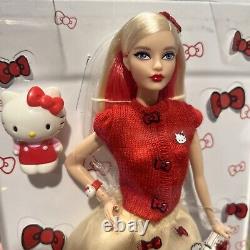 Poupée Mattel Barbie x Hello Kitty 2017 Édition Limitée Sanrio DWF58 BNIB