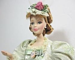 Poupée Victorienne En Porcelaine Barbie Mint Memories Dans Son Écrin D'origine, Édition Limitée. 1998