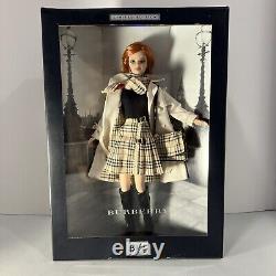 Poupée de collection Mattel Barbie Burberry édition limitée 2000 Figurine 230422