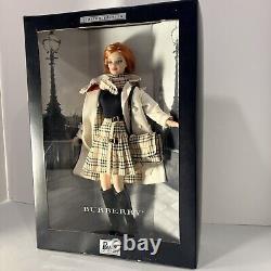 Poupée de collection Mattel Barbie Burberry édition limitée 2000 Figurine 230422