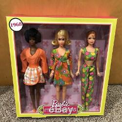 Poupées Barbie Barbie Stacie Christie Mod Friends 1968 Repro Limited Edition 2018