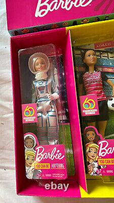 Poupées de carrière Barbie 60e anniversaire, lot de 6 éditions limitées, NIB 2019