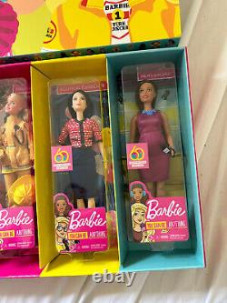 Poupées de carrière Barbie 60e anniversaire, lot de 6 éditions limitées, NIB 2019