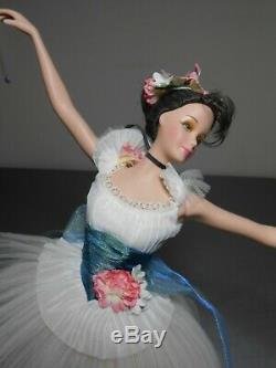Prima Ballerina Léger Que L'air En Porcelaine Poupée Barbie 2001 Limited Edition