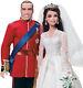 Prince William & Kate Middleton Barbie Mattel Edition Limitée Aus Deutschland