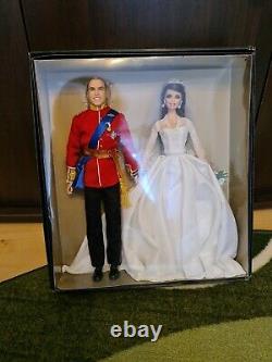 Prince William & Kate Middleton Barbie Mattel Edition Limitée Aus Deutschland