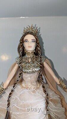 Rare Barbie Collector Lady Of The White Woods Doll Withshipper Nrfb Gold Label