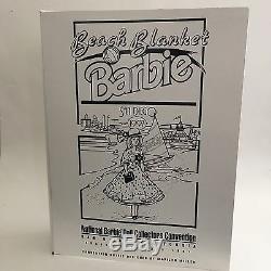 Rare Beach Blanket Convention Barbie San Diego 1997 Limited Edition Barbie Doll