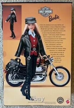 Rare! Édition limitée Barbie Harley-Davidson 1997 dans sa boîte non ouverte à 188,88 $.