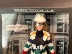 Rare Mattel Barbie Edition Limitée Silver Label Hudson's Bay
