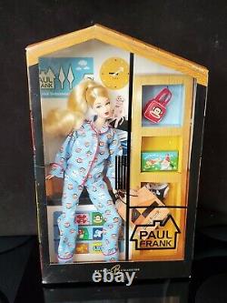 Rare Mattel Barbie Paul Frank Doll Sky Blue Edition Limitée 2004