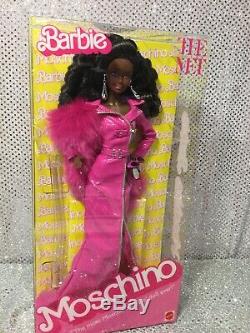Rare Moschino Met Gala 2019 Poupée Barbie Aa Limitée À 200 Pièces Nrfb Neuf