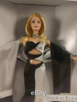 Rare Noir Et Blanc Barbie Nrfb Limited Edition Originale Avec Sortie Expéditeur
