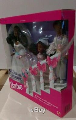 Rêve De Mariage Barbie Stacie Todd Aa Limited Edition 1993 Mattel 10713 Gift Set