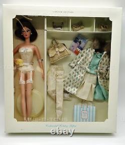 Set Cadeau De Vacances Continental Barbie En Pierre De Soie 2001 Mattel #55497