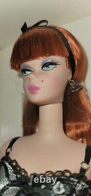 Silkstone Fashion Model Lingerie #6 Barbie Doll Red Hair 2002 Limited Ed Nrfb