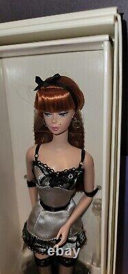 Silkstone Fashion Model Lingerie #6 Barbie Doll Red Hair 2002 Limited Ed Nrfb