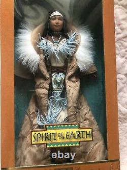 Spirit Of The Earth 2001 Barbie Doll Limited Edition Braids De Fourrure Par Mattel