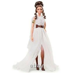 Star War X Gold Label Production Limitée Barbie Spectaculaire Rey X In Shipper