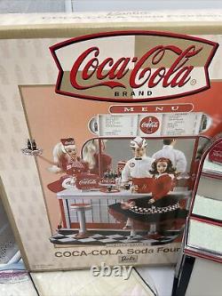 Super cadeau! BARBIE & KEN Coca-Cola Soda Fountain Mattel 2000 Ltd Ed Avec Barbie