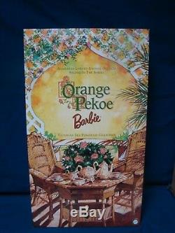 Thé D'orange Pekoe Barbie Collection De Porcelaines En Porcelaine, Édition Limitée. 4000 Mailer
