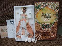 Thé Victorien Orange Pekoe Barbie Collection Mib Édition Limitée