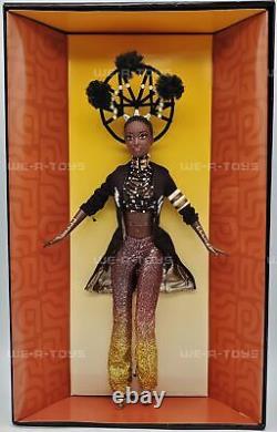 Trésors de poupée Barbie MOJA d'Afrique Byron Lars Édition Limitée 2001 Mattel NRFB
