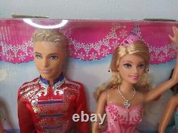 Ultra Rare Mattel Barbie Nutcracker 2014 Holiday Big Box Set Target Exc Chd08