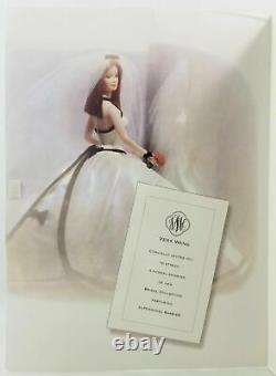 Vera Wang Barbie Doll Bride Limited Edition Première Dans Une Série 1997 Mattel #19788