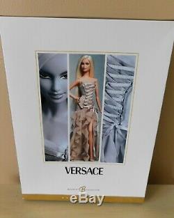 Versace Barbie 2004 Gold Label Limited Edition Nouveau Dans La Boîte