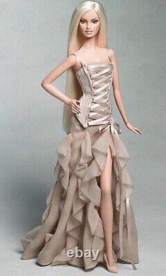 Versace Barbie Doll Gold Label Limited Edition Mattel #b3457 Nouveau Dans L'expéditeur