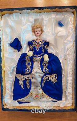 Vintage Faberge Élégance Impériale Porcelaine Barbie Doll Edition Limitée