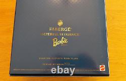 Vintage Faberge Élégance Impériale Porcelaine Barbie Doll Edition Limitée