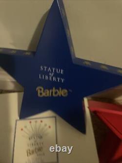 Vintage Mattel Fossil Barbie Statue Of Liberty Limited Edition Quartz Montre Nib