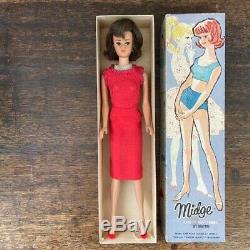 Vintage Poupée Barbie Originale Midge Accessoires Box Japan Limited Mattel